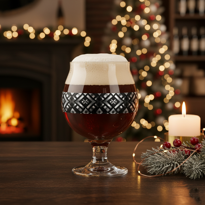 Palazzo Tiles Belgian Beer Glass | Signature Design