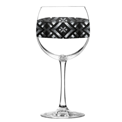 Palazzo Tiles Balloon Wine Glass | Signature Design
