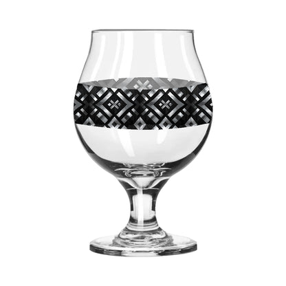 Palazzo Tiles Belgian Beer Glass | Signature Design