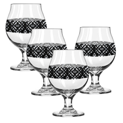 Palazzo Tiles Belgian Beer Glass | Signature Design