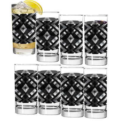 Palazzo Tiles Highball Glass | Signature Design