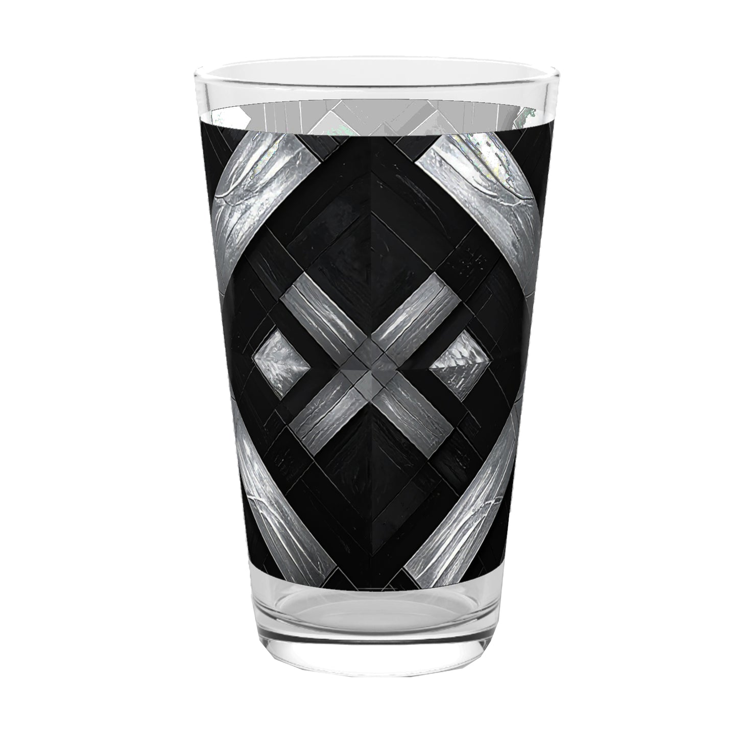 Palazzo Tiles Pint Beer Glass | Exclusive Tilework Style