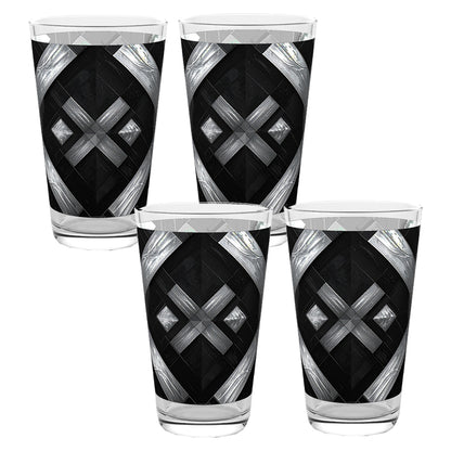 Palazzo Tiles Pint Beer Glass | Signature Design