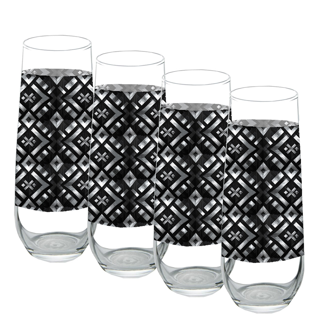 Geometric Stemless Champagne Flute | Palazzo Tiles Design
