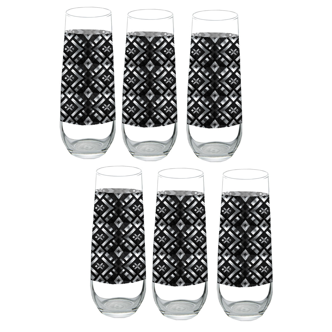 Geometric Stemless Champagne Flute | Palazzo Tiles Design