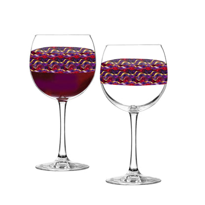Fluid Marble Balloon Wine Glass | Signature Design