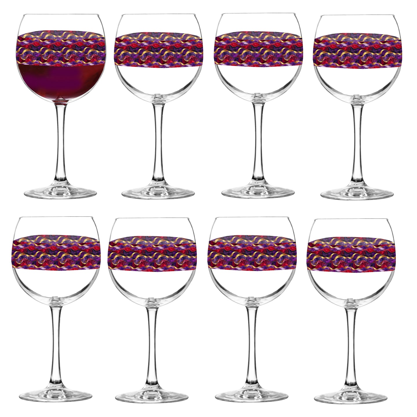 Bold Balloon Wine Glass | Holiday Rhapsody Design