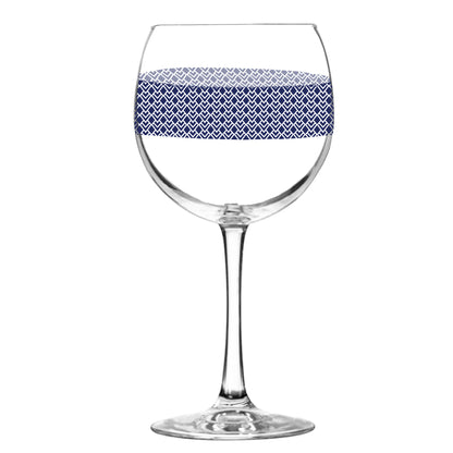 Sapphire Deco Balloon Wine Glass | Signature Design