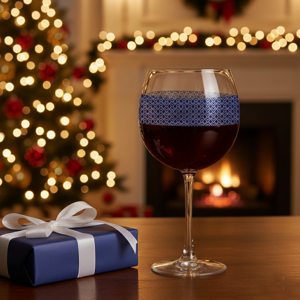 Sapphire Deco Balloon Wine Glass | Signature Design