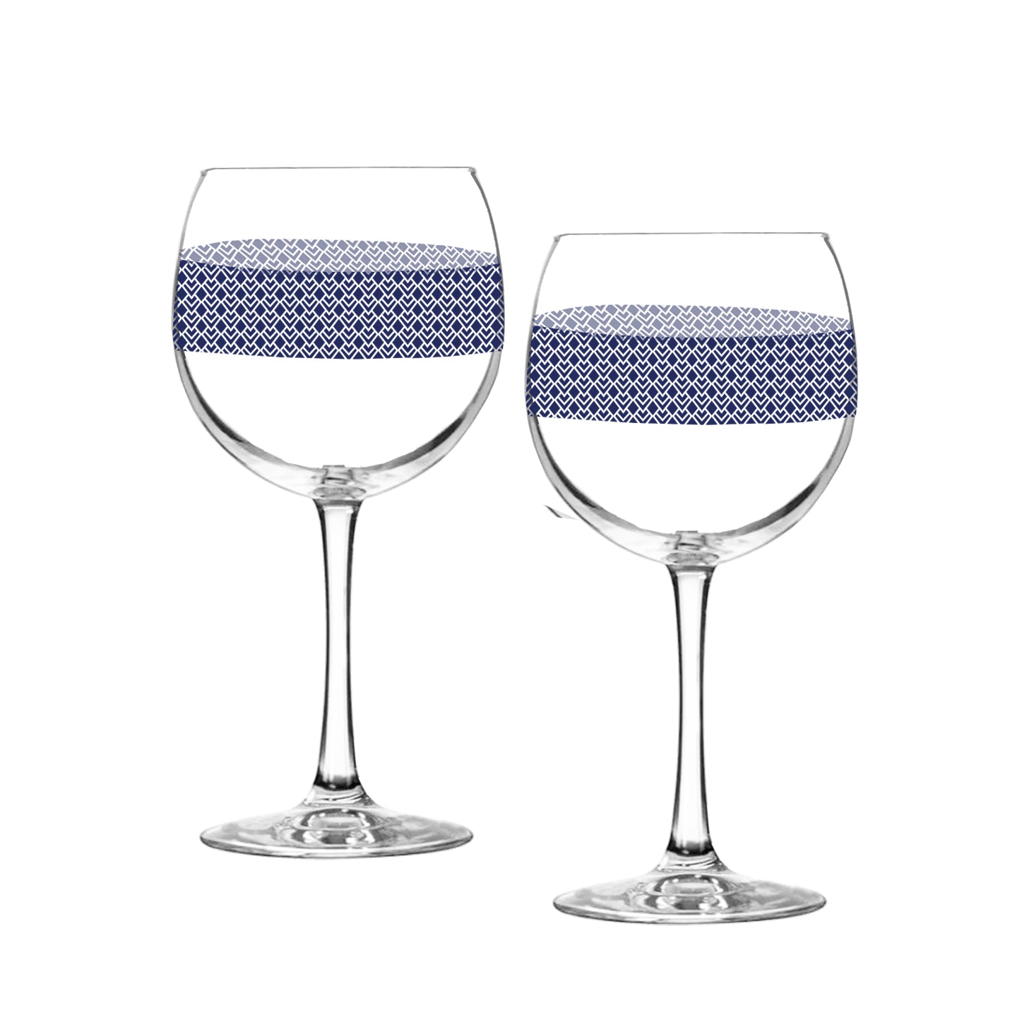 Sapphire Deco Balloon Wine Glass | Signature Design