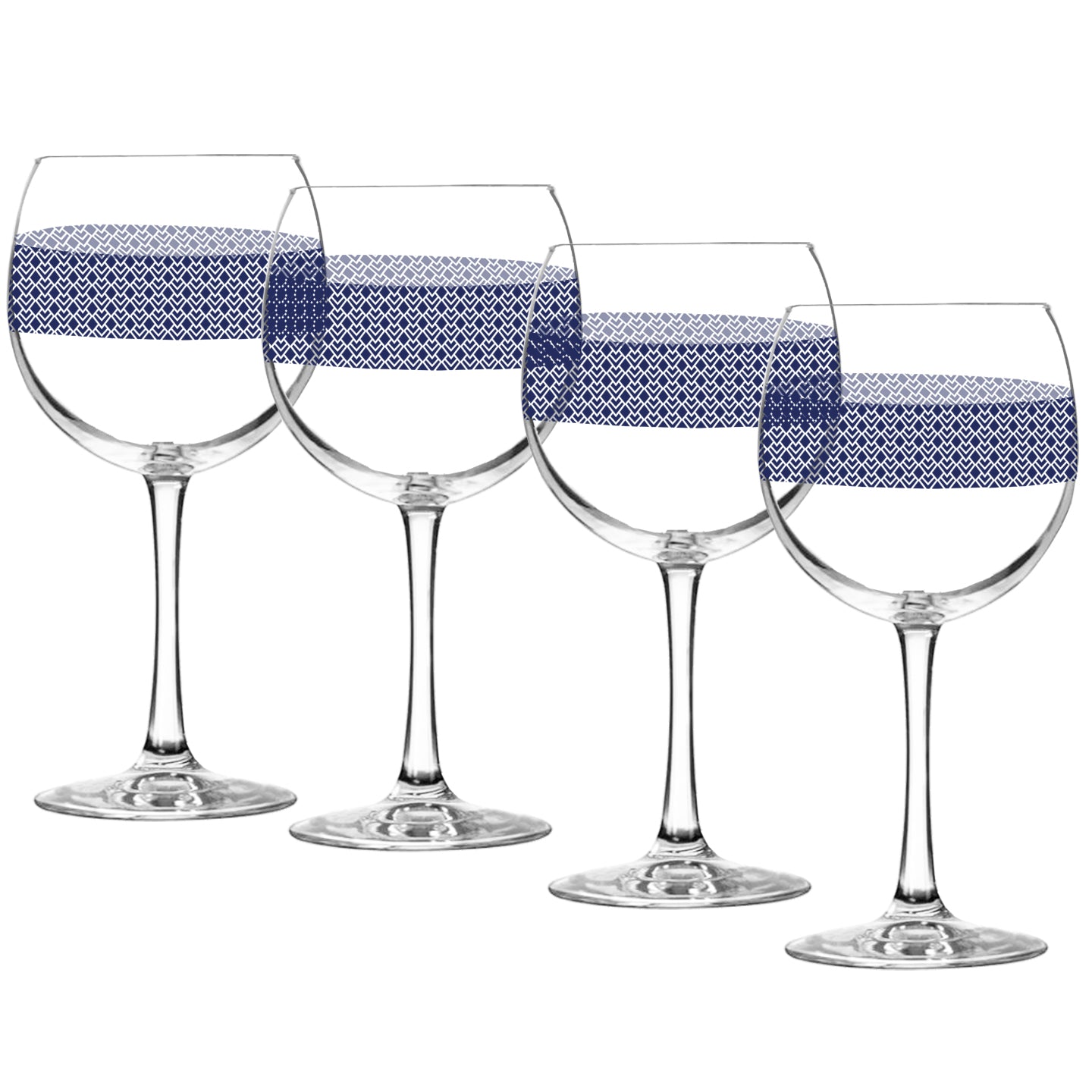 Sapphire Deco Balloon Wine Glass | Signature Design