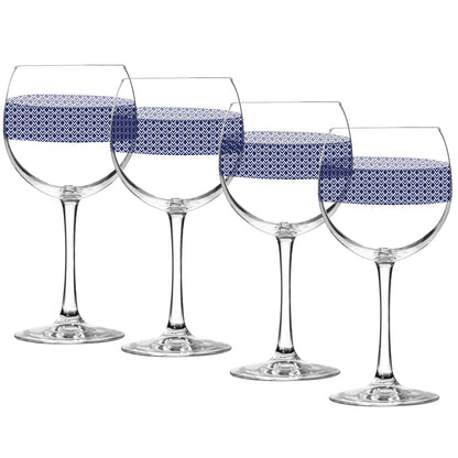 Sapphire Deco Balloon Wine Glass | Signature Design