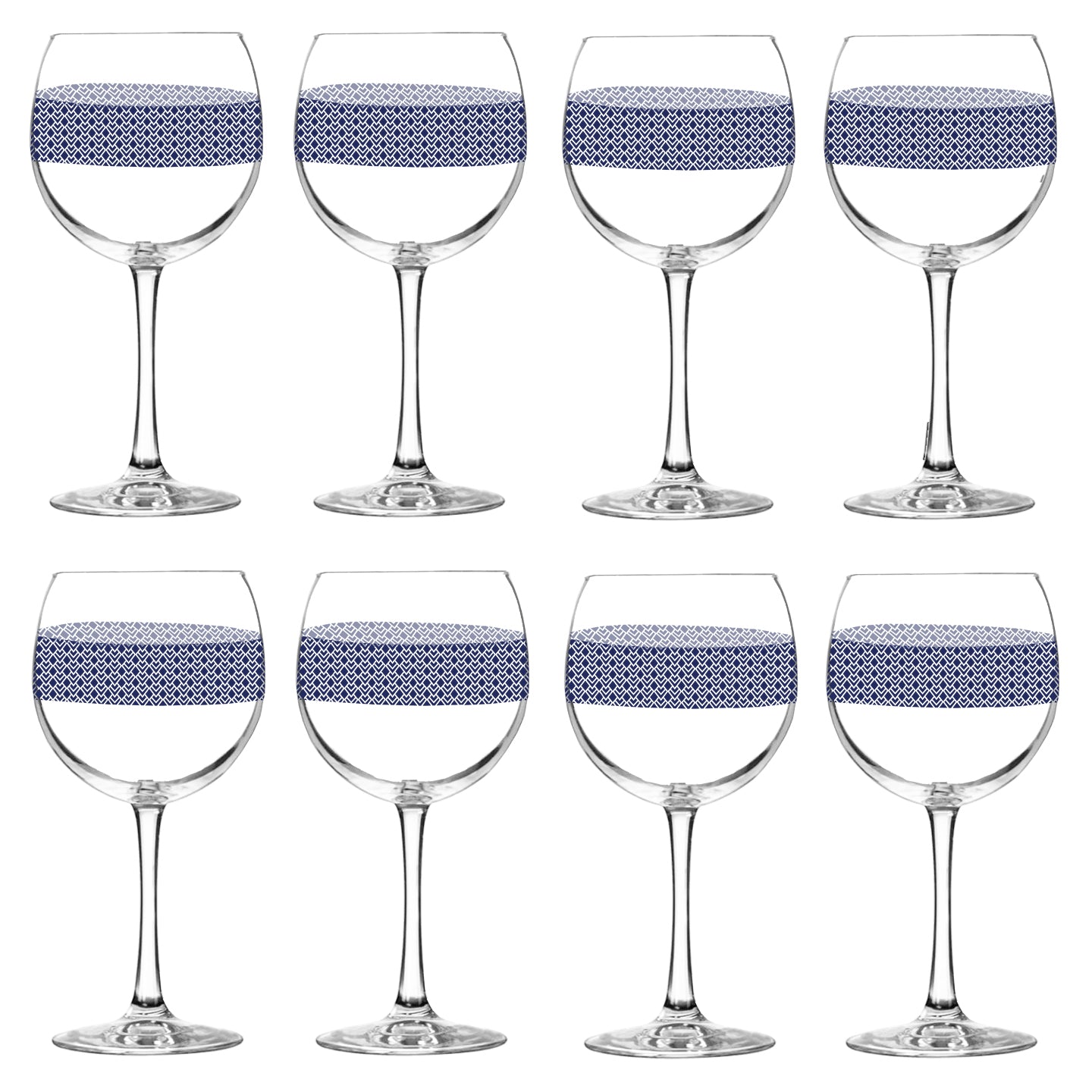 Sapphire Deco Balloon Wine Glass | Signature Design