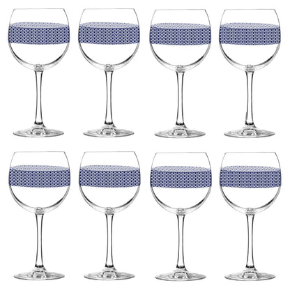 Sapphire Deco Balloon Wine Glass | Signature Design
