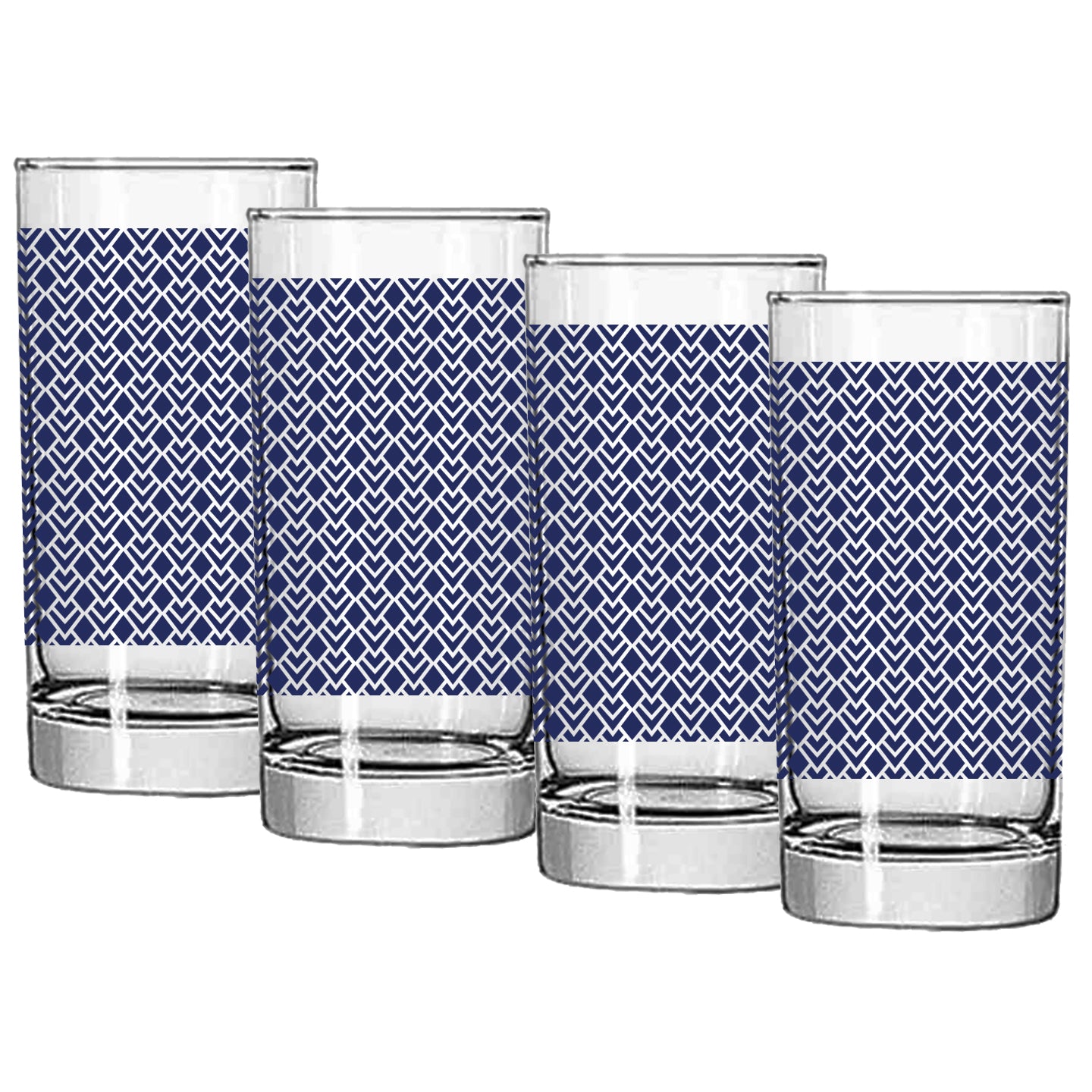Sapphire Deco Highball Glass | Signature Design