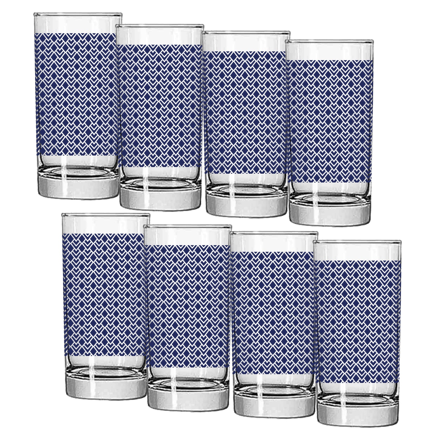 Sapphire Deco Highball Glass | Signature Design