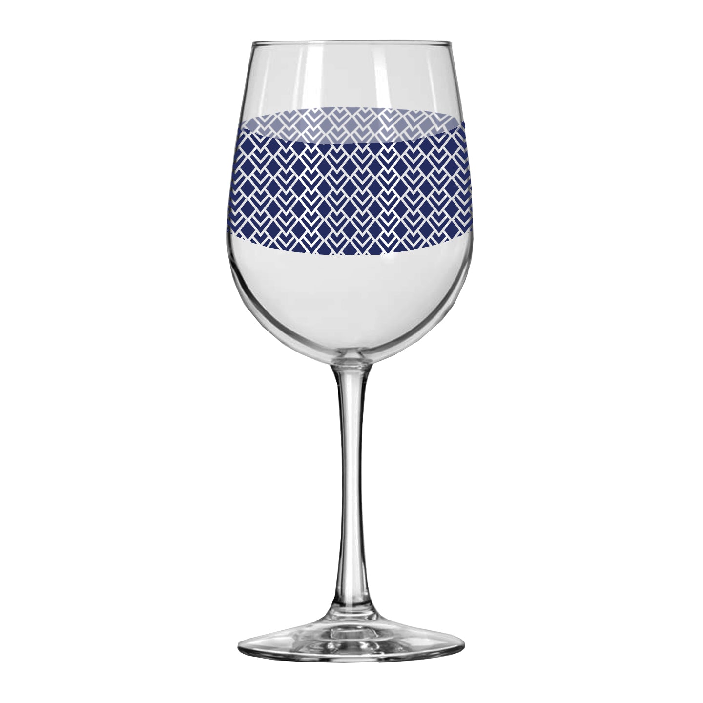 Sapphire Deco Tall Wine Glass | Signature Design