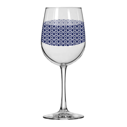 Sapphire Deco Tall Wine Glass | Signature Design