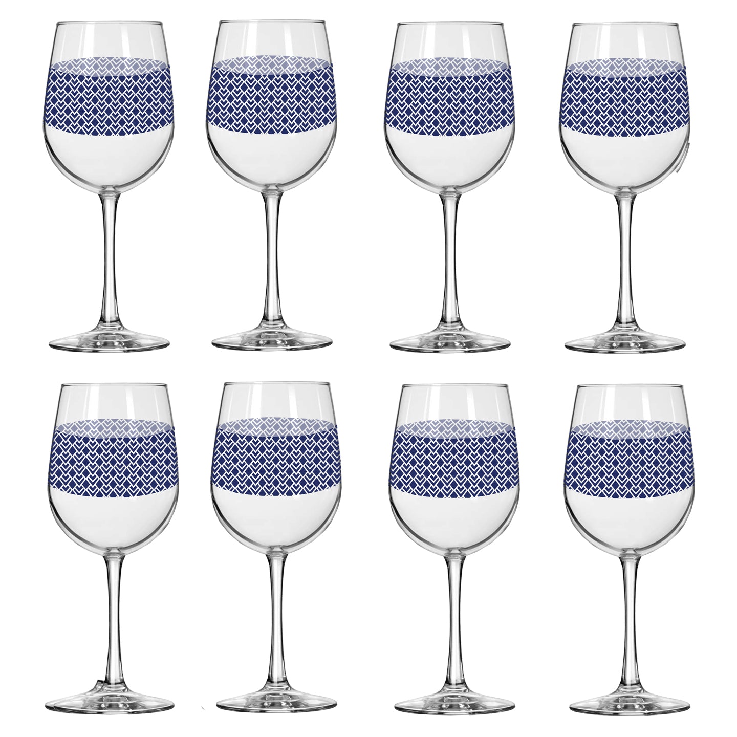 Sapphire Deco Tall Wine Glass | Signature Design