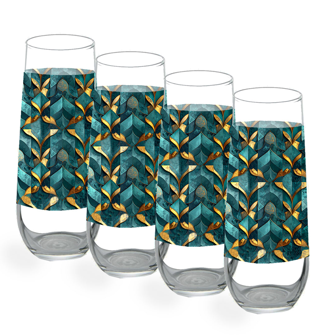 Stemless Champagne Flute | Gilded Patina Signature Design
