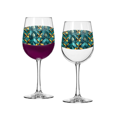 Gilded Patina Tall Wine Glass | Signature Design